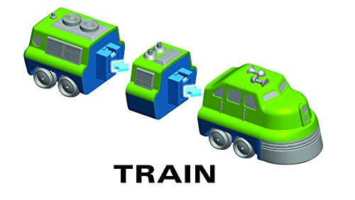 Magnetic Mix or Match Vehicles 1 Toy Play Set, 12 Pieces from Huntar Company Inc.