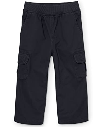 The Children's Place Baby Boys and Toddler Boys Pull On Cargo Pants, New Navy, 4T by The Children's Place Children's Apparel