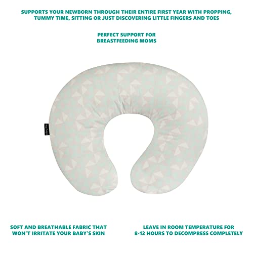 Dream On Me Beeboo Nursing Pillow and Positioner, Breastfeeding and Bottlefeeding Pillow, Removable and Washable Pillow Cover, Soft and Breathable Fabric, Pink and Blue from AmazonUs/DREAY