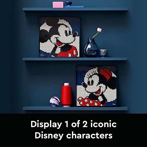 LEGO Art Disneyâs Mickey Mouse 31202 Craft Building Kit; A Wall Decor Set for Adults Who Love Creative Hobbies, New 2021 (2,658 Pieces) by LEGO