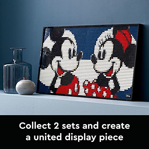 LEGO Art Disneyâs Mickey Mouse 31202 Craft Building Kit; A Wall Decor Set for Adults Who Love Creative Hobbies, New 2021 (2,658 Pieces) by LEGO