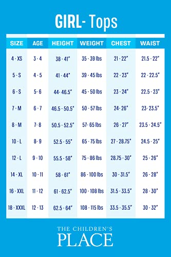 The Children's Place Girls' Short Sleeve Graphic T-Shirt, Black Unicorn, Medium by The Children's Place