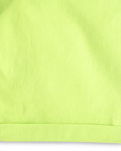 The Children's Place Girls' Sold Skimmer Shorts 4 Pack, Aqua/Pink/Yellow/Orange Brights 4-Pack, 6X/7 by The Children's Place