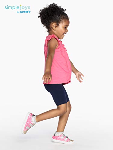 Simple Joys by Carter's Baby Girls' Bike Shorts, Pack of 3, Pink/Navy, 12 Months from Carter's Simple Joys - Private Label