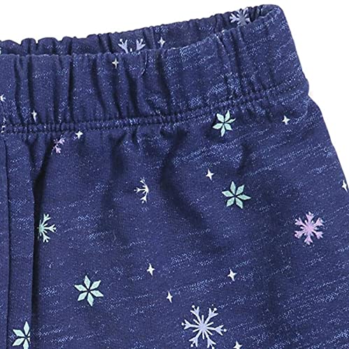 Disney Frozen Elsa Toddler Girls T-Shirt and French Terry Shorts Outfit Set Mint 4T by 