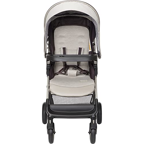 Safety 1st Smooth Ride QCM Travel System, Fast, 1-Hand Lift to fold, Dunes Edge from Dorel Juvenile Group