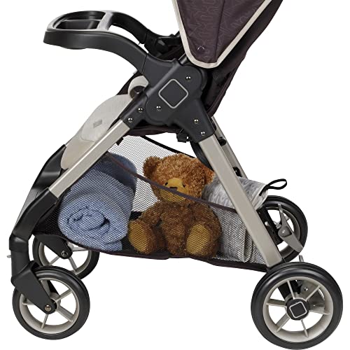 Safety 1st Smooth Ride QCM Travel System, Fast, 1-Hand Lift to fold, Dunes Edge from Dorel Juvenile Group