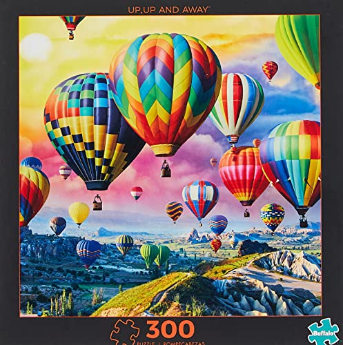 Buffalo Games - Up Up and Away - 300 Large Piece Jigsaw Puzzle from Buffalo Games