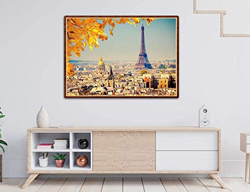 Meryi Eiffel Tower Jigsaw Puzzles for Adults 1000 Piece, Adult Children Intellective Educational Toy DIY Collectibles Modern Home Decoration from Meryi
