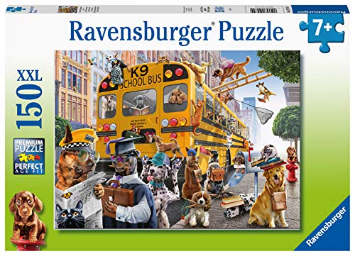 Ravensburger 12974 Pet School Pals 150 Piece Puzzles for Kids, Every Piece is Unique, Pieces Fit Together Perfectly by Ravensburger