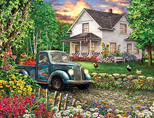 Springbok 500 Piece Jigsaw Puzzle Simpler Times - Made in USA from Springbok