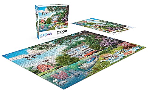 Buffalo Games - Picnic at The Farm - 1000 Piece Jigsaw Puzzle from Buffalo Games