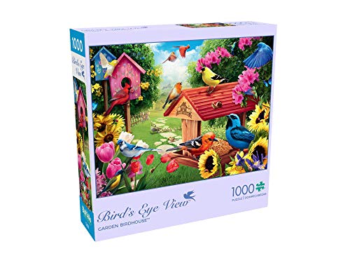 Buffalo Games - Garden Birdhouse - 1000 Piece Jigsaw Puzzle from Buffalo Games