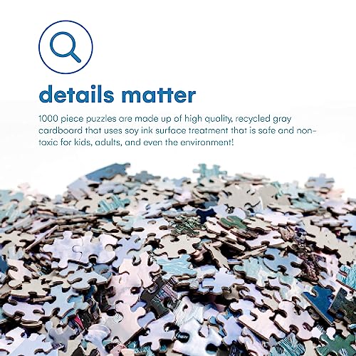 Enovoe 1000 Piece Puzzle - Zion National Park - Large, 27" x 20", Jigsaw Puzzles for Adults and Kids by Enovoe