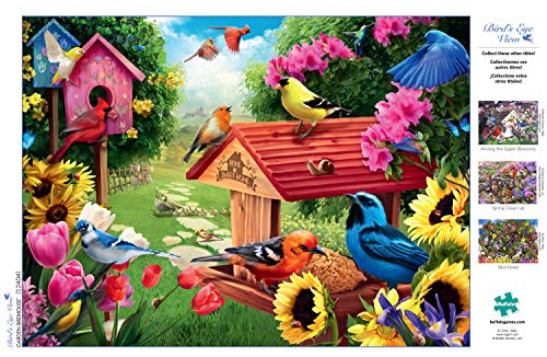 Buffalo Games - Garden Birdhouse - 1000 Piece Jigsaw Puzzle from Buffalo Games