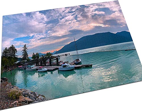 Enovoe 1000 Piece Puzzle - Zion National Park - Large, 27" x 20", Jigsaw Puzzles for Adults and Kids by Enovoe