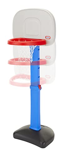 Little Tikes Easy Score Basketball Set, Blue, 3 Balls - Amazon Exclusive by Little Tikes