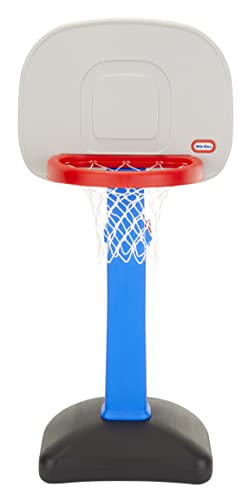 Little Tikes Easy Score Basketball Set, Blue, 3 Balls - Amazon Exclusive by Little Tikes