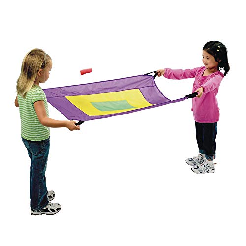 Excellerations Fun Pair-a-Chute - Set of 2 with Bean Bags, Parachutes, Sports Outdoor Play, Recess, Kids Educational Toy from Discount School Supply - Excelligence