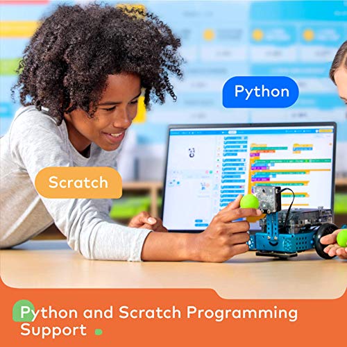 Makeblock mBot Neo Robot Kit, Coding Robot for Teens Learning Scratch / Python Programming Support WiFi, IoT, AI Technology, STEM Projects for Kids Ages 8-12, Educational Coding Toy Gift for Kids 8+ by Makeblock