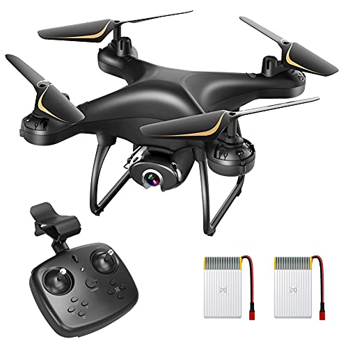 Drone with Camera 2.7K for Adults UHD Live Video Camera Drone for Beginners w/ Voice Control, Gesture Control, Altitude Hold, Headless Mode, High-Speed Rotation, 3 Speeds by JOY PRO