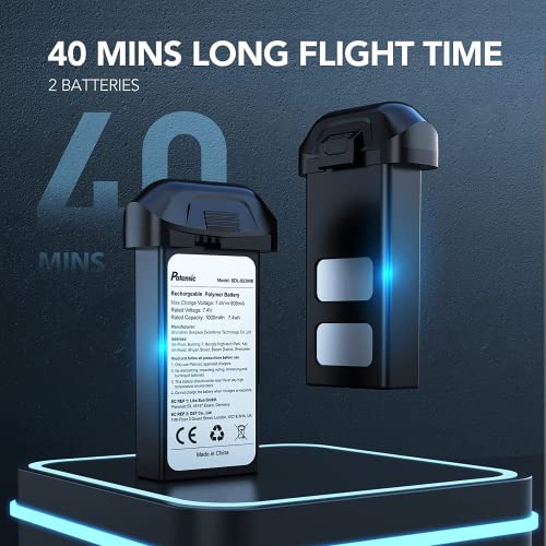 Potensic P5G Drones with Camera for Adults 4K, GPS Drone for Beginners, FPV 5G WiFi Transmission, Auto Return Home, Follow Me, 40 Mins Long Flight by Potensic