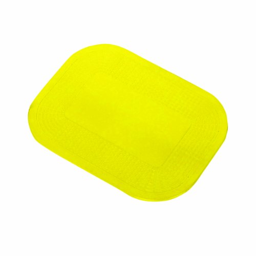 Dycem - 50-1591Y Non-Slip Mat, Ideal Daily Living Aid for Independent Living and Caregivers, Designed to Address Stabilization and Gripping Problems Found Around The Home, Yellow Textured Pad 10" x 14" x 1/8" by FEI