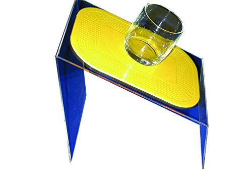 Dycem - 50-1591Y Non-Slip Mat, Ideal Daily Living Aid for Independent Living and Caregivers, Designed to Address Stabilization and Gripping Problems Found Around The Home, Yellow Textured Pad 10" x 14" x 1/8" by FEI