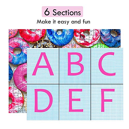 500 Pieces Jigsaw Puzzles Donuts for Adults and Teens and Kids Family Happy Gift Idea New by fishwisdom