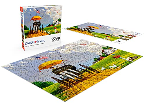 Buffalo Games - Charles Wysocki - Wait 'Till Martha Sees What I'm Bringing Home - 300 Large Piece Jigsaw Puzzle by Buffalo Games