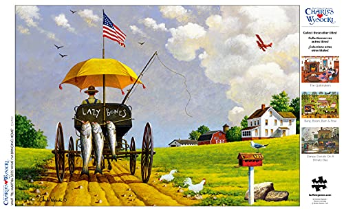 Buffalo Games - Charles Wysocki - Wait 'Till Martha Sees What I'm Bringing Home - 300 Large Piece Jigsaw Puzzle by Buffalo Games