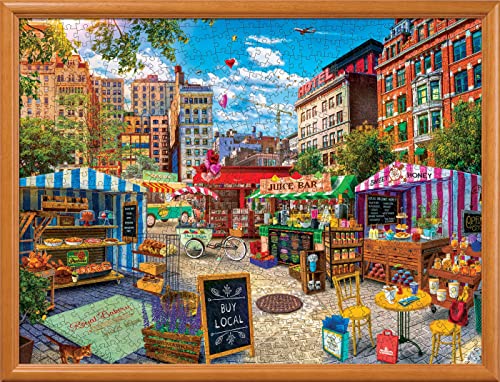 MasterPieces Farmer's Market 750 Puzzles Collection - Buy Local Honey 750 Piece Jigsaw Puzzle from MasterPieces Puzzle Company