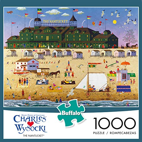 Buffalo Games - Charles Wysocki - The Nantucket - 1000 Piece Jigsaw Puzzle by Buffalo Games