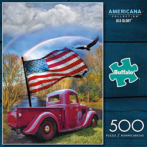 Buffalo Games - Old Glory - 500 Piece Jigsaw Puzzle by Buffalo Games