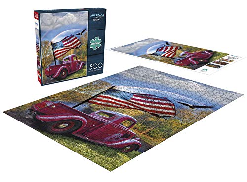 Buffalo Games - Old Glory - 500 Piece Jigsaw Puzzle by Buffalo Games