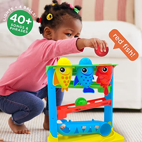 Move2Play, Feed The Fish, Interactive Toddler & Baby Toy, One Year Old Birthday Gift for Boys and Girls from Move2Play