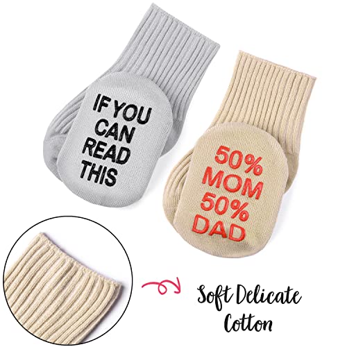 Pregnancy Gifts for First Time Moms â Mom and Dad Est 2022 11 oz Mug Set with Romper (0-3 Months) and Baby Socks â- Top New Parents Gifts for Mom and Dad to Be - Baby Shower from Accgz