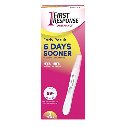 First Response Early Result Pregnancy Test, 3 Tests (Packaging & Test Design May Vary) from CHUW7