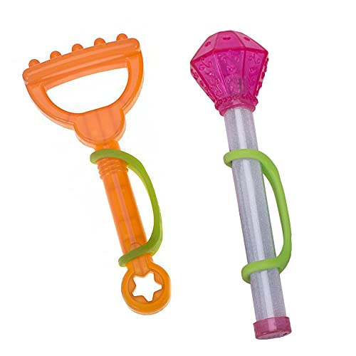 EazyHold Green Silicone Grip Mobility Aid, Universal Cuff Adaptive Equipment for OC and Physical Therapy, Cerebral Palsy, Special Needs, Arthritis, Parkinsons, ALS, Easy Hold Device 2-Pack 4.5" from EazyHold