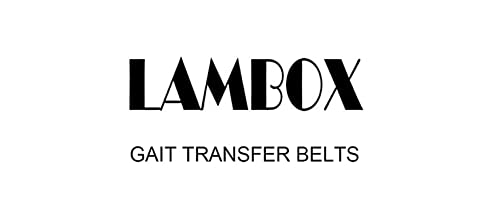 LAMBOX Walking Gait Belt 72 inch,Transfer and Standing Assist Aid with Metal Buckle for Seniors,Elderly,Caregiver,Occupational and Physical Therapy (Beige) from BESTPACK