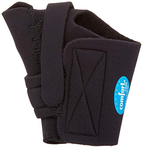 Comfort Cool Thumb CMC Restriction Splint, Provides Direct Support For The Thumb CMC Joint While Allowing Full Finger Function, Right Hand, Medium Plus from Comfort Cool