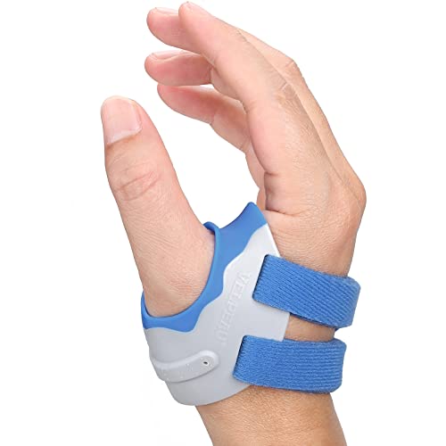 VELPEAU Thumb Support Brace - CMC Joint Stabilizer Orthosis, Spica Splint for Osteoarthritis, Instability, Tendonitis, Arthritis Pain Relief for Women Men, Comfortable, Adjustable (Right Hand, Large) by Shenzhen Weprotex Technology Product Co.,Ltd