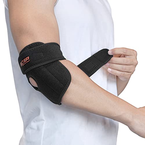 Visenta Elbow Brace Elbow Brace Compression Sleeve for Men & Women, Arm Support Sleeves for Tendonitis, Tennis & Golfers Elbow Treatment, Arthritis, Workout, Weight lifting from 