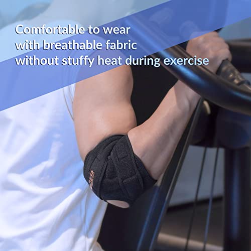 Visenta Elbow Brace Elbow Brace Compression Sleeve for Men & Women, Arm Support Sleeves for Tendonitis, Tennis & Golfers Elbow Treatment, Arthritis, Workout, Weight lifting from 