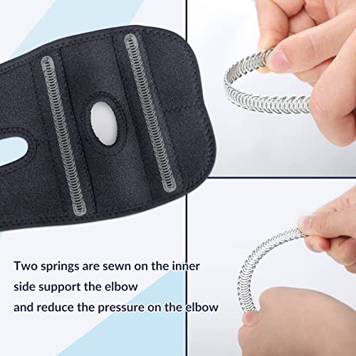 Visenta Elbow Brace Elbow Brace Compression Sleeve for Men & Women, Arm Support Sleeves for Tendonitis, Tennis & Golfers Elbow Treatment, Arthritis, Workout, Weight lifting from 