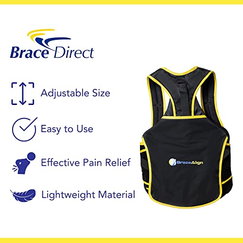 VertebraAlign TLSO II Thoracic Medical Back Brace - For Back Pain Relief, Fractures, Post Op, Injury Recovery, Herniated or Bulging Disc, DDD and Spinal Trauma -Men and Women PDAC L0456 L0457 from Brace Align