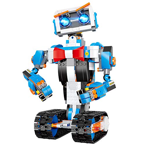 okk STEM Robot Building Block Toys for Kids, Remote and APP Controlled Engineering Science Educational Assembling Learning Kits Intelligent Creative Set for Boys Girls Gift ð®ð¬ð®ð¯ ðªð¥ðð§ððð by GUANGDONG YUXING TECHNOLIGY INDUSTRY CO.,LTD