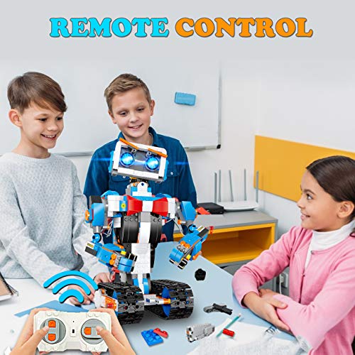 okk STEM Robot Building Block Toys for Kids, Remote and APP Controlled Engineering Science Educational Assembling Learning Kits Intelligent Creative Set for Boys Girls Gift ð®ð¬ð®ð¯ ðªð¥ðð§ððð by GUANGDONG YUXING TECHNOLIGY INDUSTRY CO.,LTD