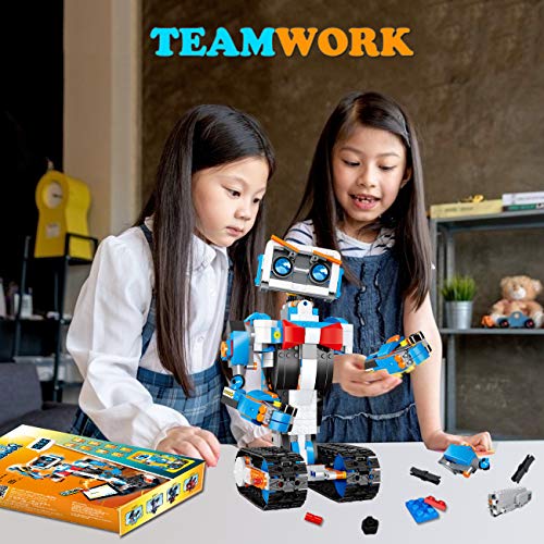 okk STEM Robot Building Block Toys for Kids, Remote and APP Controlled Engineering Science Educational Assembling Learning Kits Intelligent Creative Set for Boys Girls Gift ð®ð¬ð®ð¯ ðªð¥ðð§ððð by GUANGDONG YUXING TECHNOLIGY INDUSTRY CO.,LTD