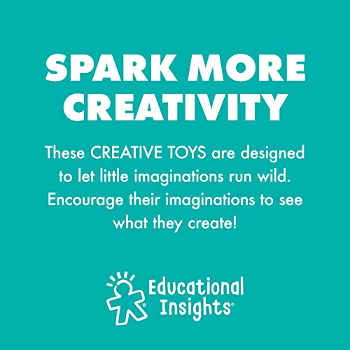 Educational Insights Design & Drill Toolbox, STEM Toy, 70 Pieces with Kid-Friendly Electric Drill & Screwdriver, Travel Toys for Boys & Girls, Ages 3+ from Educational Insights